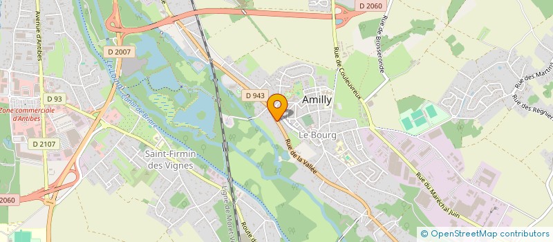 localisation de l'entreprise MCI IMMO  AMILLY