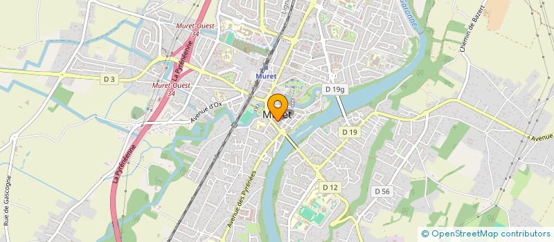 localisation de l'entreprise MCIGC NIEL  MURET