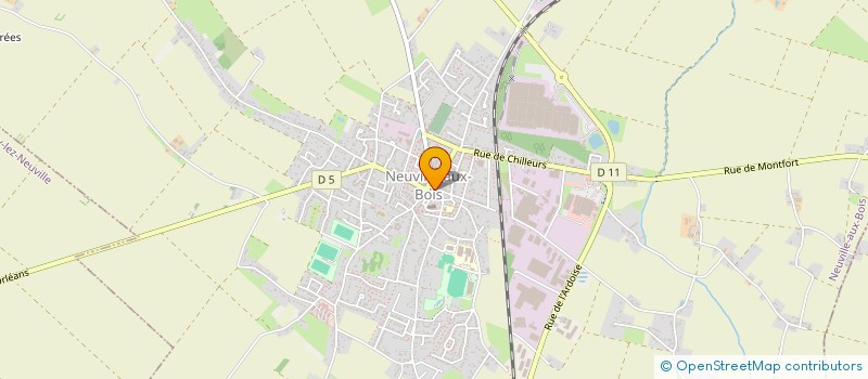 localisation de l'entreprise MCINT à NEUVILLE-AUX-BOIS