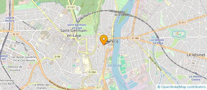 localisation de l'entreprise MCIRENOV  LE PECQ