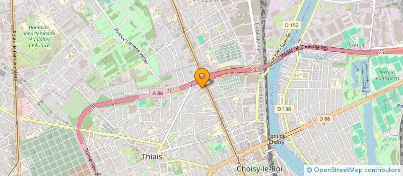localisation de l'entreprise MCIS CONSEIL à THIAIS