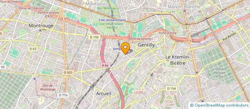 localisation de l'entreprise MCIZAMBART  GENTILLY