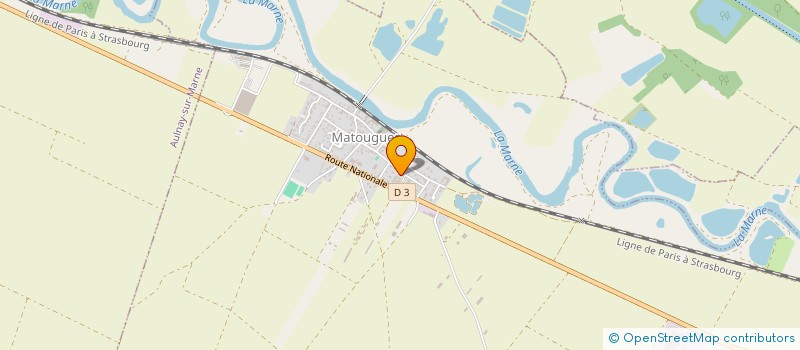 localisation de l'entreprise MCJ 51 IMMOBILIER  MATOUGUES