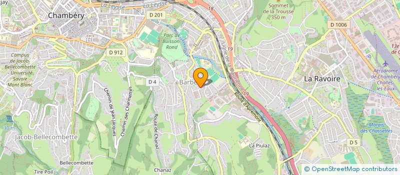 localisation de l'entreprise MCJ  BARBERAZ