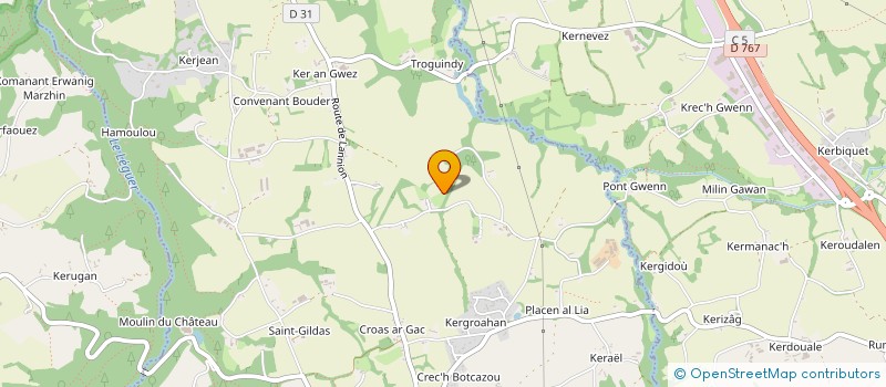 localisation de l'entreprise MCJ  TONQUEDEC