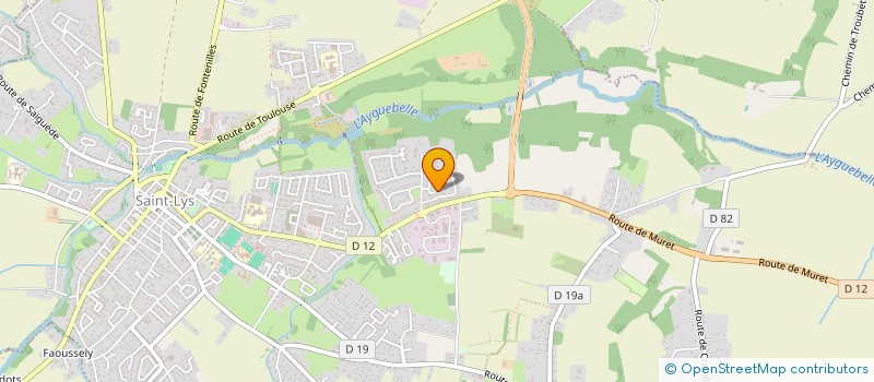 localisation de l'entreprise MCJ  SAINT-LYS