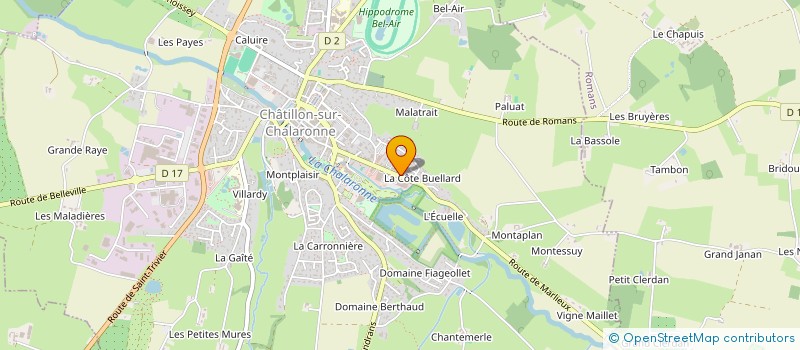 localisation de l'entreprise MCJ2A  CHATILLON-SUR-CHALARONNE