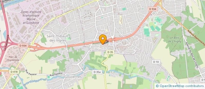 localisation de l'entreprise MCJB  LAGNY-SUR-MARNE