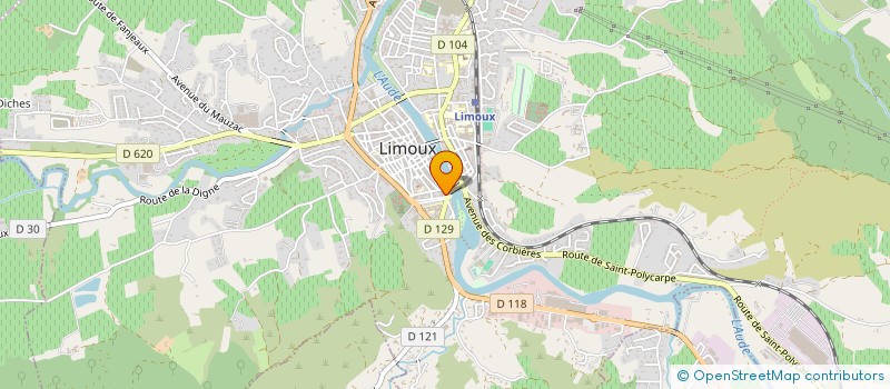 localisation de l'entreprise MCJC à LIMOUX