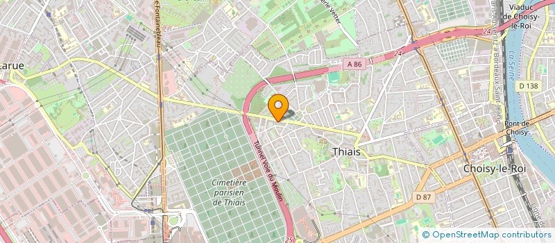 localisation de l'entreprise MCJC  THIAIS