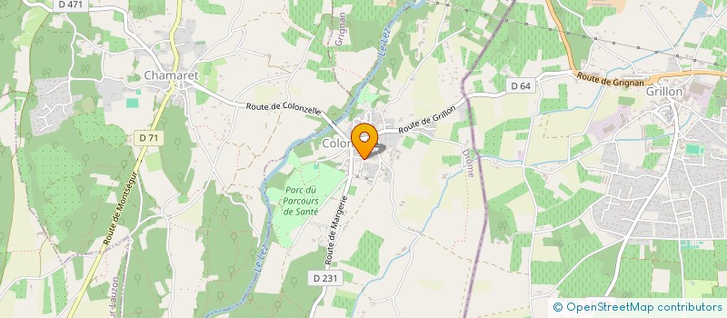 localisation de l'entreprise MCJD  COLONZELLE