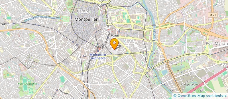 localisation de l'entreprise MCJE à MONTPELLIER