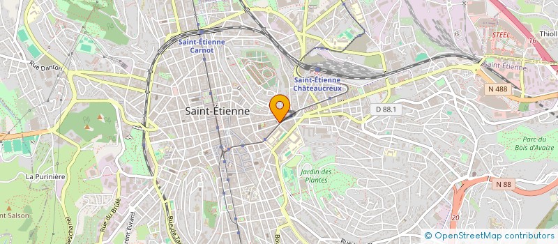 localisation de l'entreprise MCJF  SAINT-ETIENNE