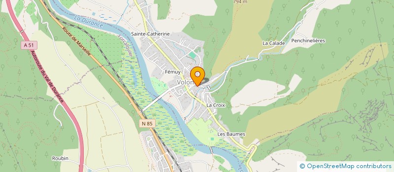 localisation de l'entreprise MCJM  VOLONNE