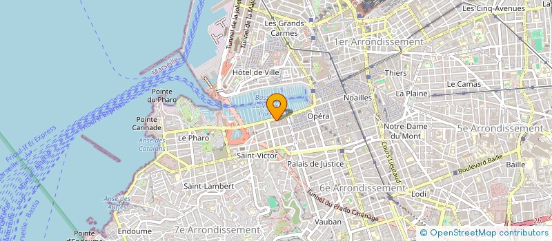 localisation de l'entreprise MCJM à MARSEILLE