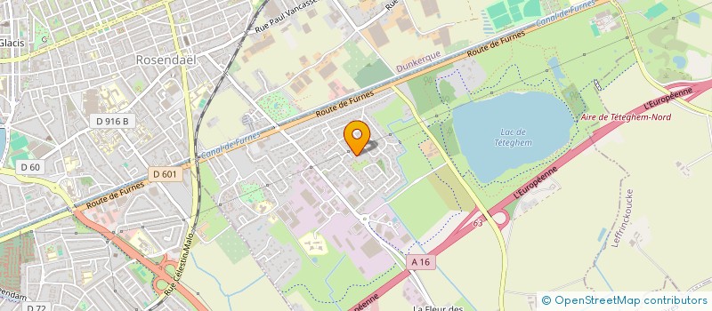 localisation de l'entreprise MCK  TETEGHEM-COUDEKERQUE-VILLAGE