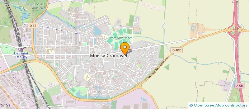 localisation de l'entreprise MCK  MOISSY-CRAMAYEL