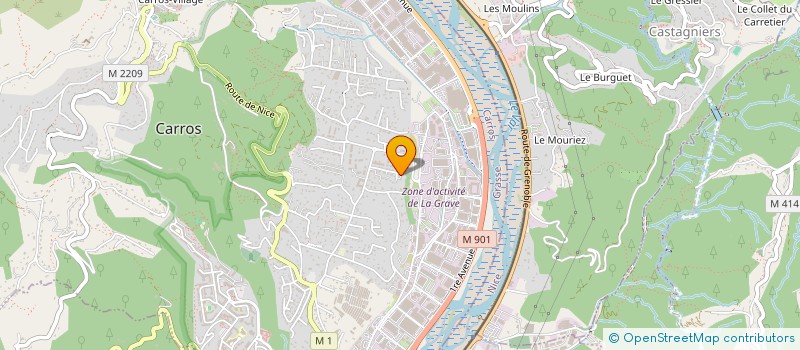 localisation de l'entreprise MCK BATIMENT à CARROS