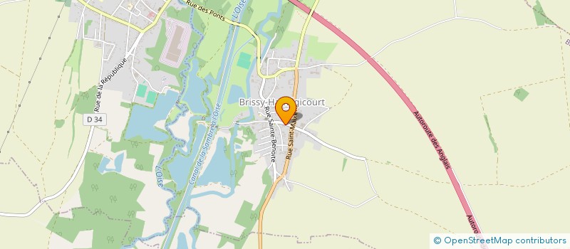 localisation de l'entreprise MCK CONSEILS à BRISSY-HAMEGICOURT