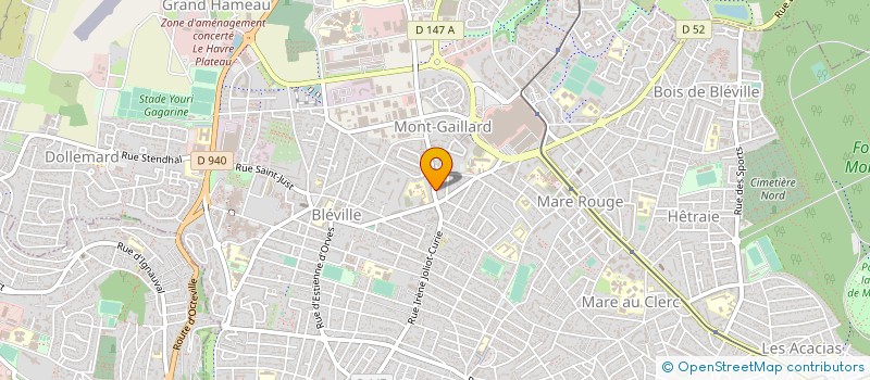 localisation de l'entreprise MCK CREA à LE HAVRE