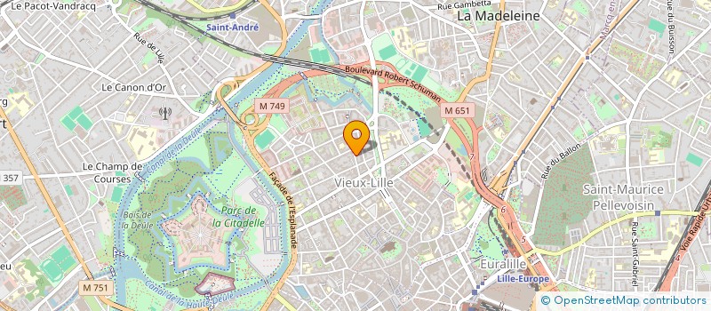 localisation de l'entreprise MCK STUDIO à LILLE