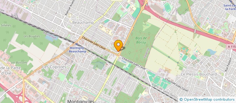 localisation de l'entreprise MCKD  TAVERNY