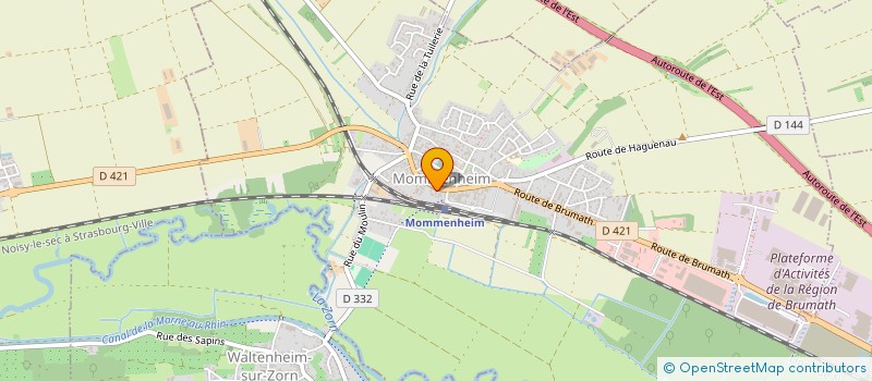 localisation de l'entreprise MCKM  MOMMENHEIM