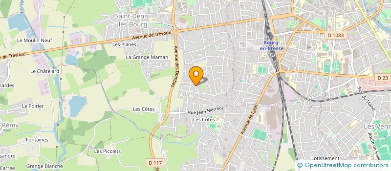 localisation de l'entreprise MCKS à SAINT-DENIS-LES-BOURG
