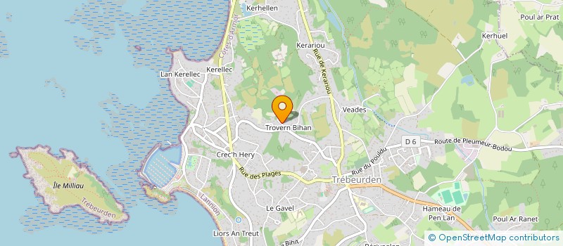 localisation de l'entreprise MCL  TREBEURDEN