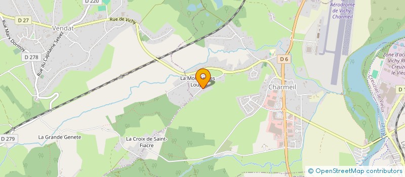 localisation de l'entreprise MCL  CHARMEIL