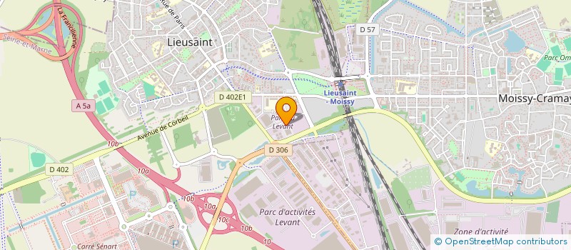 localisation de l'entreprise MCL à LIEUSAINT