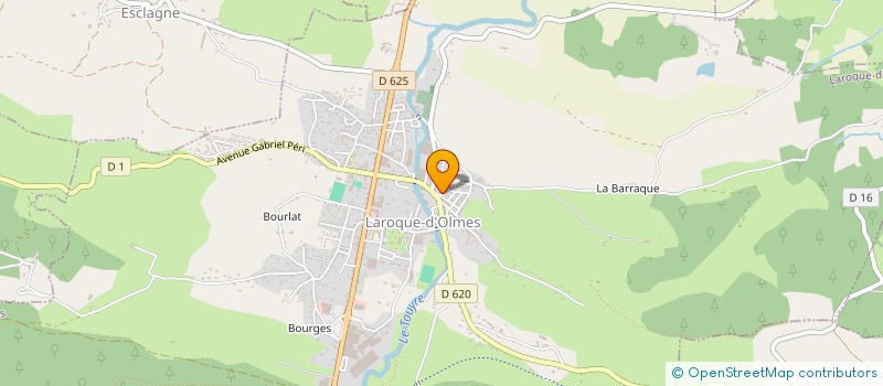 localisation de l'entreprise MCL à LAROQUE-D'OLMES