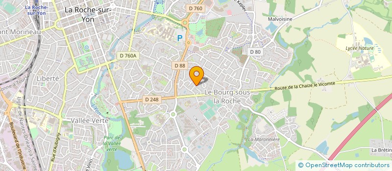 localisation de l'entreprise MCL 85 à LA ROCHE-SUR-YON