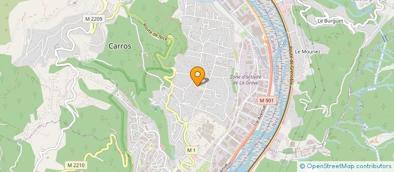 localisation de l'entreprise MCL à CARROS