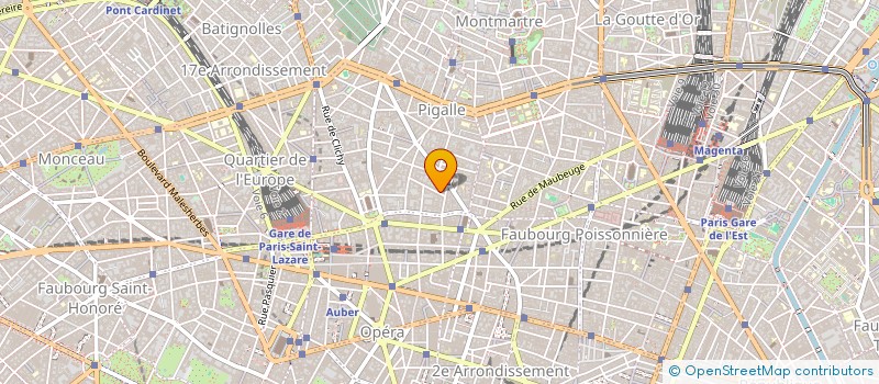 localisation de l'entreprise MCL  PARIS