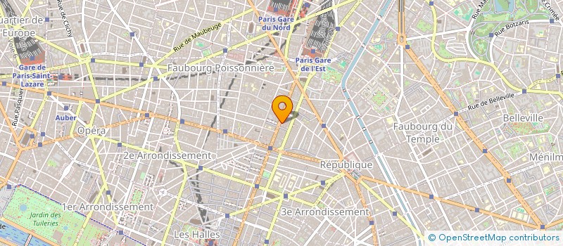 localisation de l'entreprise MCL BEAUTE ESTHETIQUE  PARIS