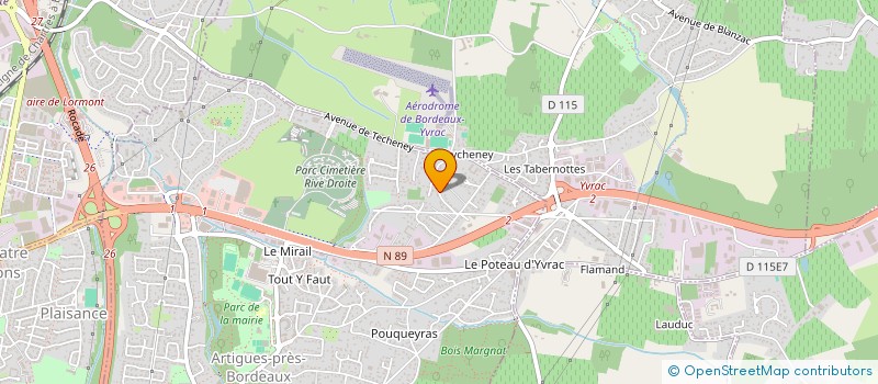 localisation de l'entreprise MCL CO  ARTIGUES-PRES-BORDEAUX