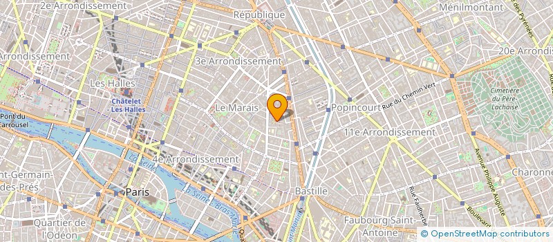 localisation de l'entreprise MCL COACH  PARIS