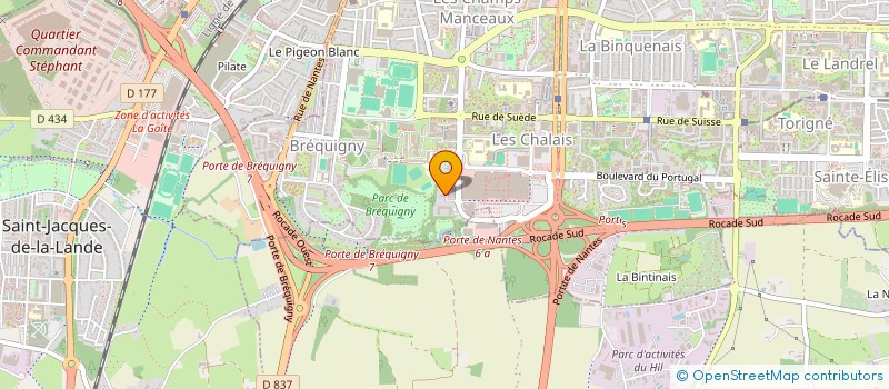 localisation de l'entreprise MCL COMPETENCES à RENNES