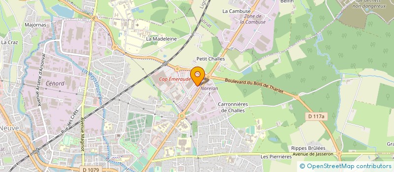 localisation de l'entreprise MCL GESTION à BOURG-EN-BRESSE