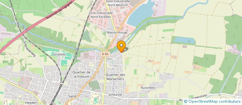 localisation de l'entreprise MCL HOLDING  SELESTAT