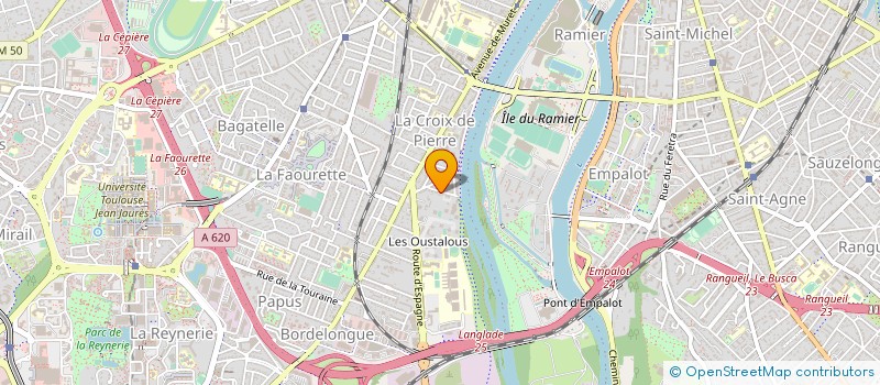 localisation de l'entreprise MCL HUGO à TOULOUSE