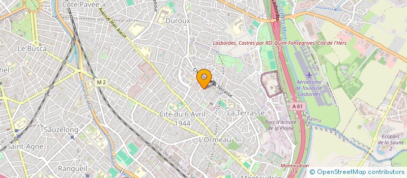 localisation de l'entreprise MCL IMMO  TOULOUSE