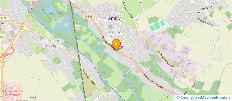 localisation de l'entreprise MCL IMMOBILIER à AMILLY