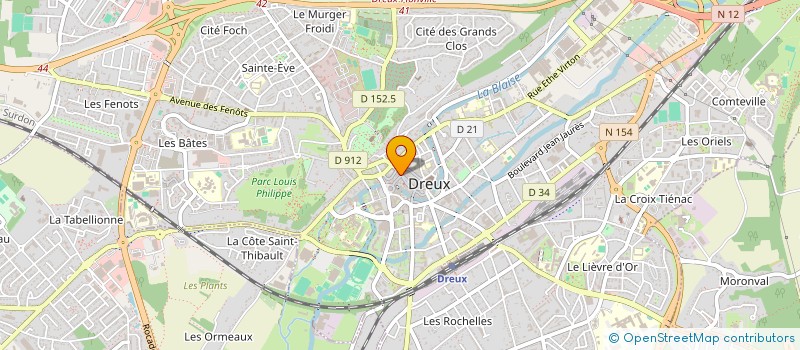 localisation de l'entreprise MCL INVEST à DREUX