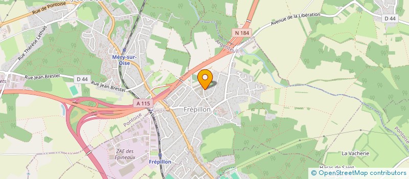 localisation de l'entreprise MCL INVEST  FREPILLON