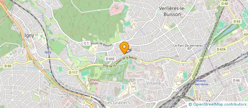 localisation de l'entreprise MCL MASSY  VERRIERES-LE-BUISSON