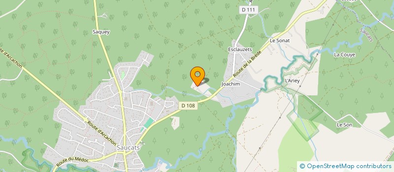 localisation de l'entreprise MCL POWER  SAUCATS