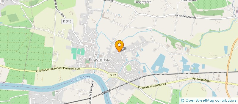 localisation de l'entreprise MCL PROJECT MANAGEMENT CONSULTING à PRIGONRIEUX