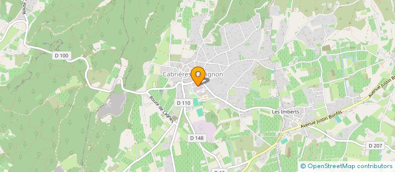 localisation de l'entreprise MCL STELLA  CABRIERES D'AVIGNON